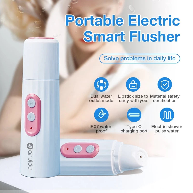 Portable Bidet Electric Travel Handheld Bath Sprayer for Postpartum rechargeable